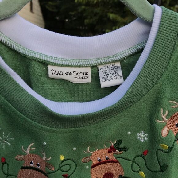 Women’s Christmas Sweatshirt - Picture 5 of 7